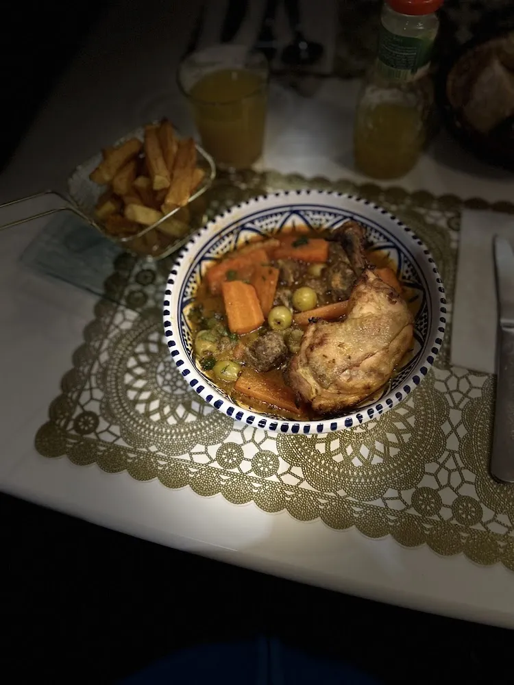 Tajine Au Poulet Olives